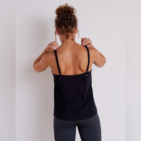 ADAY ‘Snap to It’ Tank Top in Black - Picture 3 of 10